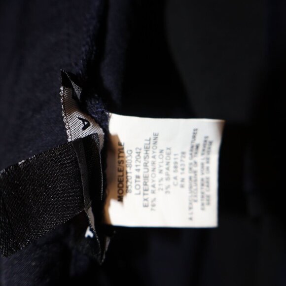 Tribal Office Pants Full length Stretchy Elastic Waist Navy Blue women Size 8. F - Picture 11 of 11